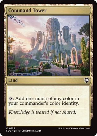 Command Tower  [Commander: Secrets of Strixhaven]