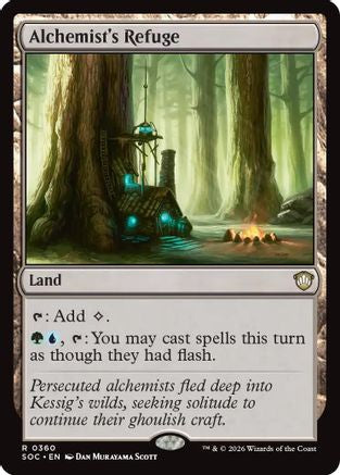 Alchemist's Refuge  [Commander: Secrets of Strixhaven]