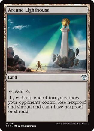Arcane Lighthouse  [Commander: Secrets of Strixhaven]