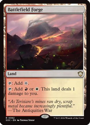 Battlefield Forge  [Commander: Secrets of Strixhaven]