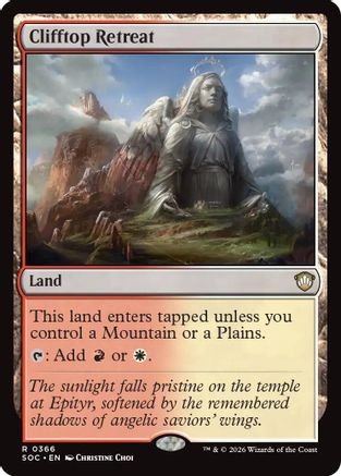 Clifftop Retreat  [Commander: Secrets of Strixhaven]