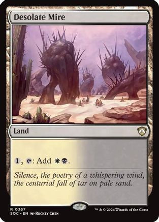 Desolate Mire  [Commander: Secrets of Strixhaven]