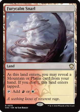 Furycalm Snarl  [Commander: Secrets of Strixhaven]