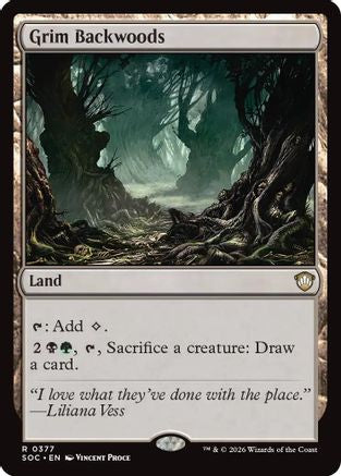 Grim Backwoods  [Commander: Secrets of Strixhaven]