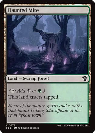 Haunted Mire  [Commander: Secrets of Strixhaven]