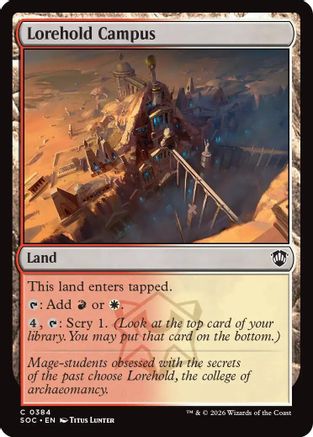 Lorehold Campus  [Commander: Secrets of Strixhaven]