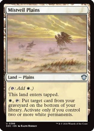 Mistveil Plains  [Commander: Secrets of Strixhaven]