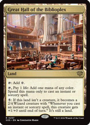 Great Hall of the Biblioplex  [Secrets of Strixhaven]