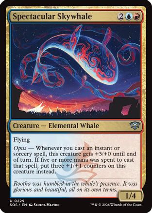 Spectacular Skywhale  [Secrets of Strixhaven]