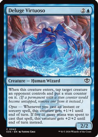Deluge Virtuoso  [Secrets of Strixhaven] Foil