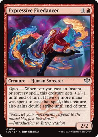 Expressive Firedancer  [Secrets of Strixhaven]