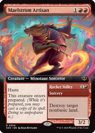 Maelstrom Artisan (Extended Art)  [Secrets of Strixhaven]