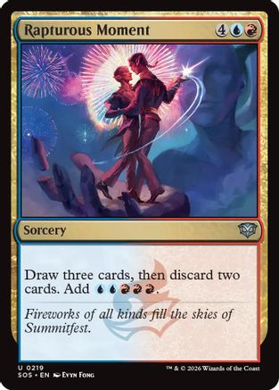 Rapturous Moment  [Secrets of Strixhaven] Foil
