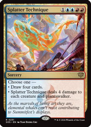 Splatter Technique  [Secrets of Strixhaven] Foil