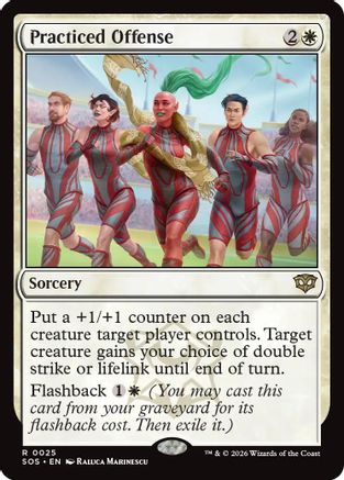 Practiced Offense  [Secrets of Strixhaven]