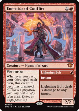 Emeritus of Conflict  [Secrets of Strixhaven]