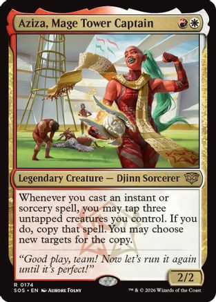 Aziza, Mage Tower Captain  [Secrets of Strixhaven]