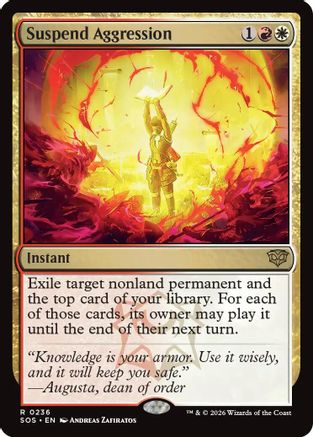 Suspend Aggression  [Secrets of Strixhaven]