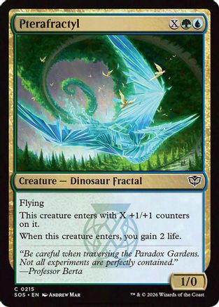 Pterafractyl  [Secrets of Strixhaven] Foil