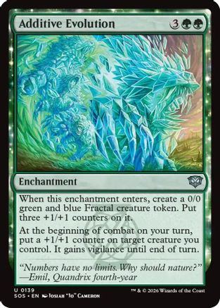 Additive Evolution  [Secrets of Strixhaven] Foil