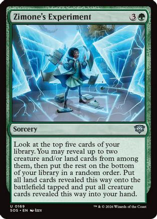 Zimone's Experiment  [Secrets of Strixhaven]