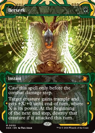 Berserk  [Secrets of Strixhaven: Mystical Archive]