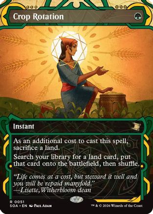 Crop Rotation  [Secrets of Strixhaven: Mystical Archive]