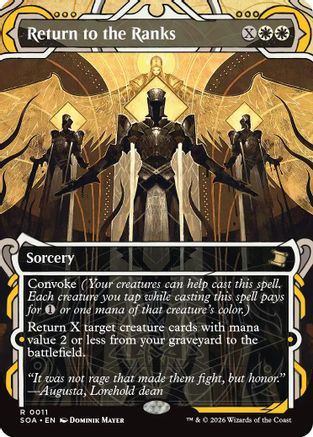 Return to the Ranks  [Secrets of Strixhaven: Mystical Archive]