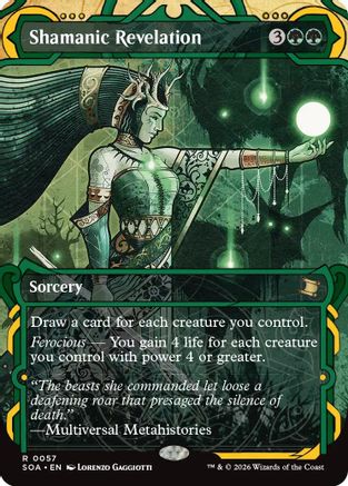 Shamanic Revelation  [Secrets of Strixhaven: Mystical Archive] Foil