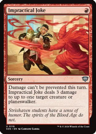 Impractical Joke  [Secrets of Strixhaven] Foil