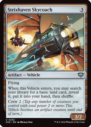 Strixhaven Skycoach  [Secrets of Strixhaven]