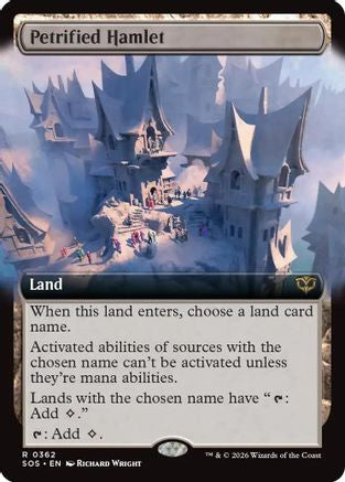 Petrified Hamlet (Extended Art)  [Secrets of Strixhaven]