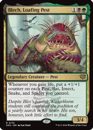 Blech, Loafing Pest  [Secrets of Strixhaven]