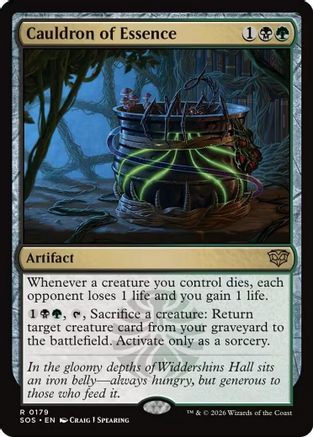 Cauldron of Essence  [Secrets of Strixhaven] Foil