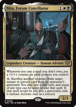 Nita, Forum Conciliator  [Secrets of Strixhaven] Foil