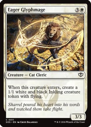 Eager Glyphmage  [Secrets of Strixhaven] Foil
