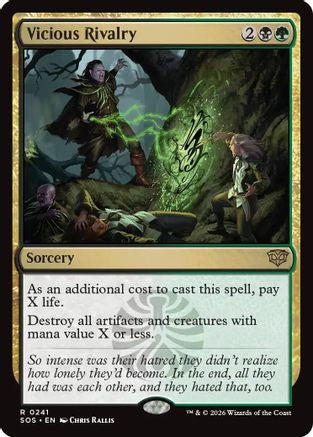 Vicious Rivalry  [Secrets of Strixhaven]