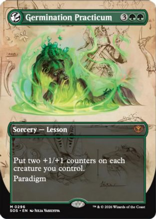 Germination Practicum (Borderless)  [Secrets of Strixhaven]