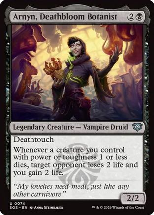 Arnyn, Deathbloom Botanist  [Secrets of Strixhaven]