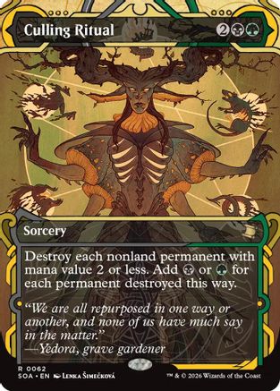 Culling Ritual  [Secrets of Strixhaven: Mystical Archive] Foil