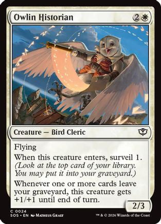 Owlin Historian  [Secrets of Strixhaven] Foil