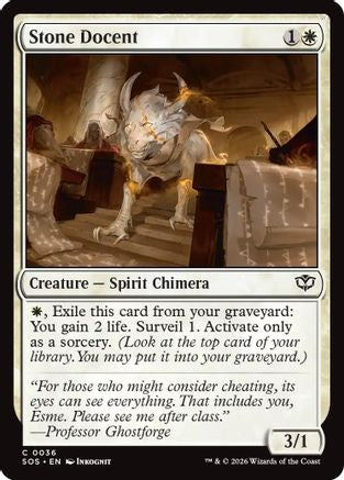 Stone Docent  [Secrets of Strixhaven]