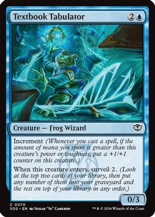 Textbook Tabulator  [Secrets of Strixhaven] Foil