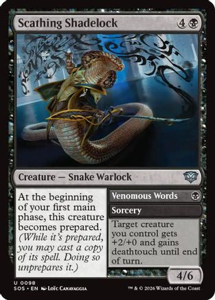 Scathing Shadelock  [Secrets of Strixhaven]