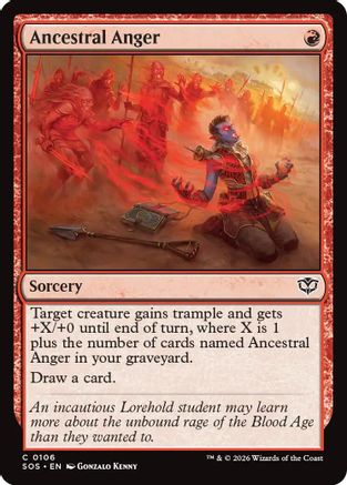 Ancestral Anger  [Secrets of Strixhaven]