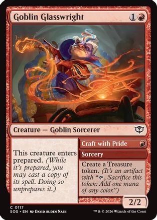 Goblin Glasswright  [Secrets of Strixhaven] Foil