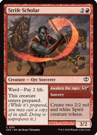 Strife Scholar  [Secrets of Strixhaven]