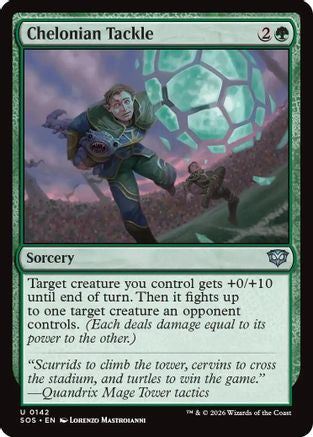 Chelonian Tackle  [Secrets of Strixhaven]