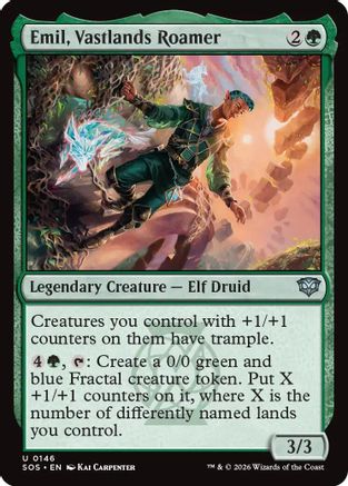 Emil, Vastlands Roamer  [Secrets of Strixhaven]