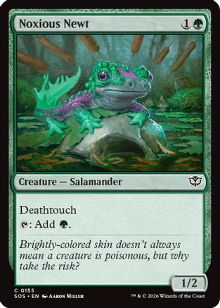 Noxious Newt  [Secrets of Strixhaven] Foil